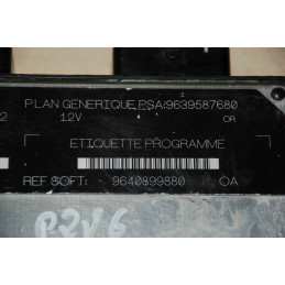 ECU MOTOR LUCAS DCN2 R04080015F PSA 9639587680