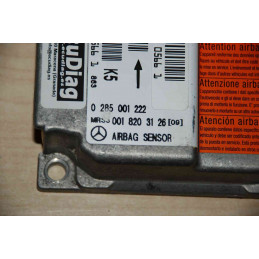 ECU AIRBAG BOSCH 0285001222 MERCEDES 0018203126