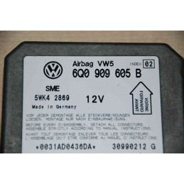 ECU AIRBAG SIEMENS 5WK42869 VAG 6Q0909605B INDEX02