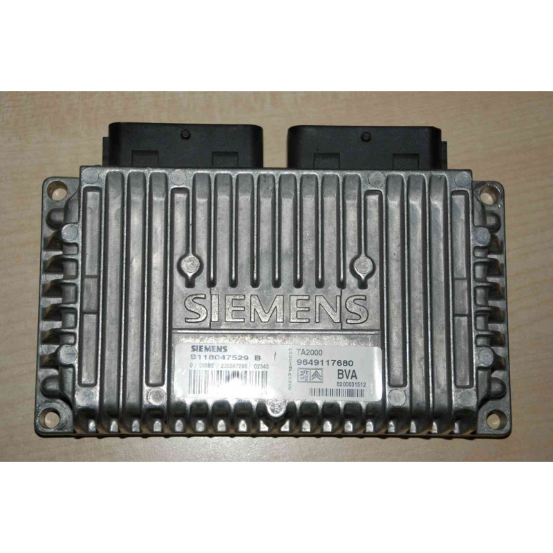 ECU CAJA CAMBIOS SIEMENS TA2000 S118047529B PSA 9649117680