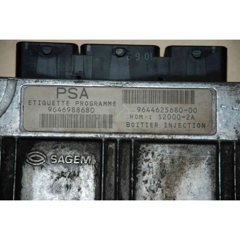 Calculateur (décodeur) S2000-2A Pour Peugeot 206 1.4 Essence - Sans Anti-démarrage