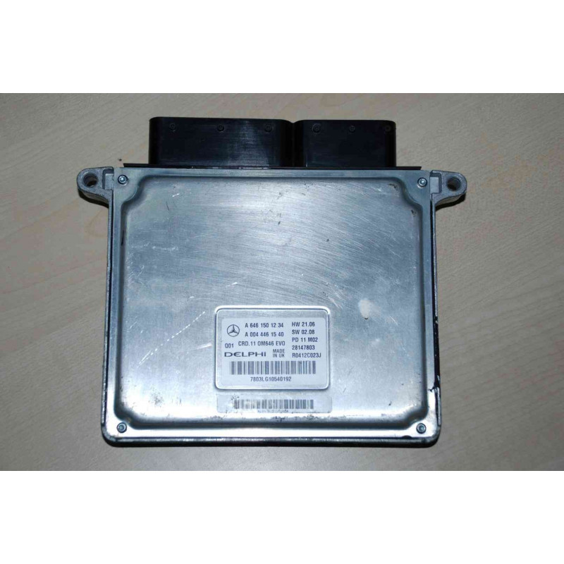 ECU MOTOR DELPHI CRD.11 28147803 MERCEDES A6461501234 