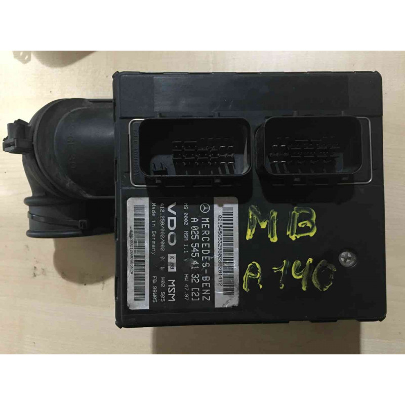 ECU MOTOR VDO MSM1.1 412.250/002/002 MERCEDES A0255454132