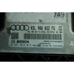 ECU MOTOR BOSCH EDC17CP14 0281015014 VAG 03L906022FG