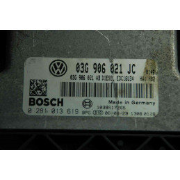 ECU MOTOR BOSCH EDC 16U34-3.42 0281013619 VAG 03G906021JC