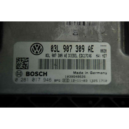 ECU MOTOR BOSCH EDC17C46-2.5 0281017946 VAG 03L907309AE