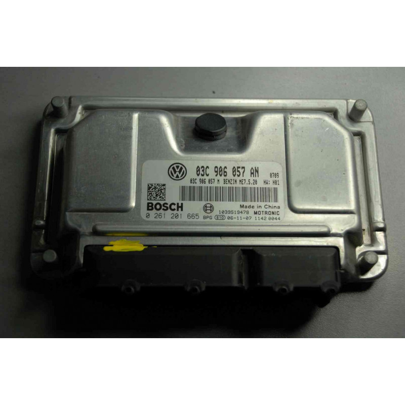 ECU MOTOR BOSCH ME7.5.20 0261201665 VAG 03C906057AN