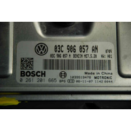 ECU MOTOR BOSCH ME7.5.20 0261201665 VAG 03C906057AN