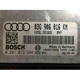 ECU MOTOR BOSCH EDC16U31-4.83 0281013294 VAG 03G906016KM