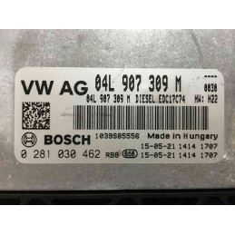 ECU MOTOR BOSCH EDC17C74 0281030462 VAG 04L907309M