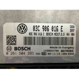 ECU MOTOR BOSCH MED17.5.5 0261S04393 VAG 03C906016E