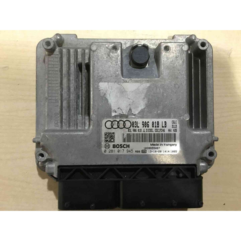 ECU MOTOR BOSCH EDC17C46-2.22 0281017945 VAG 03L906018LB