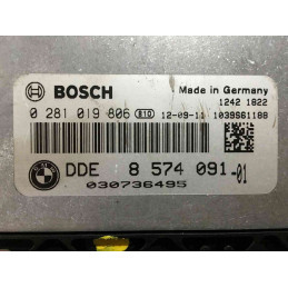 ECU MOTOR BOSCH EDC17C50-3.58 0281019806 BMW 8574091