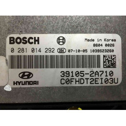 ECU MOTOR BOSCH EDC 16C39-5.41 0281014292 HYUNDAI 39105-2A710