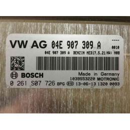 ECU MOTOR BOSCH MED17.5.21 0261S07726 VAG 04E907309A