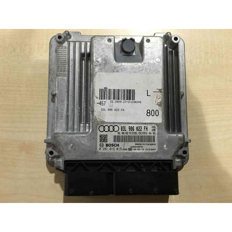 ECU MOTOR BOSCH EDC17CP14 0281015015 VAG 03L906022FH