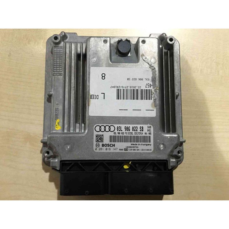 ECU MOTOR BOSCH EDC17CP14 0281016147 VAG 03L906022SB