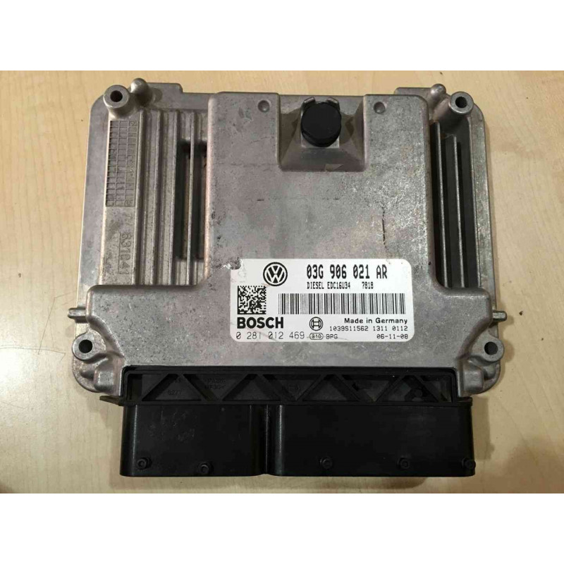 ECU MOTOR BOSCH EDC16U34-3.43 0281012469 VAG 03G906021AR