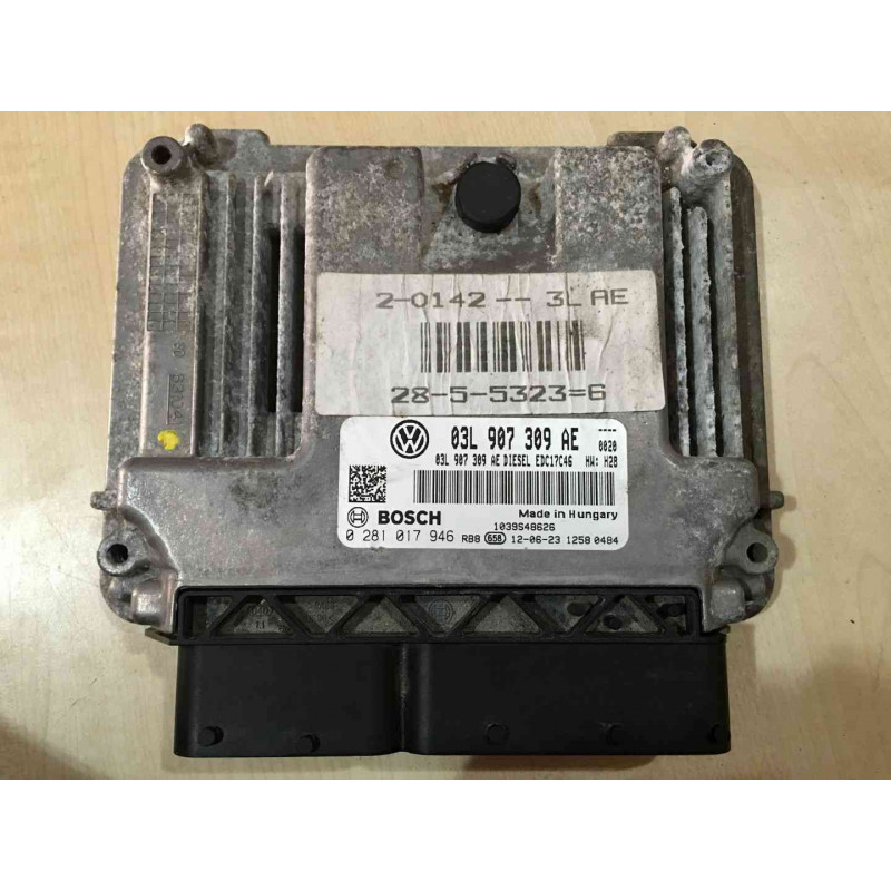ECU MOTOR BOSCH EDC17C462.5 0281017946 VAG 03L907309AE