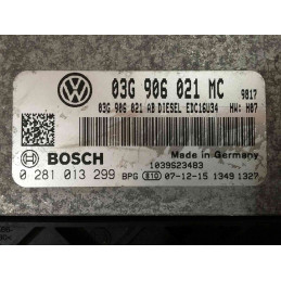 ECU MOTOR BOSCH EDC16U34-3.42 0281013299 VAG 03G906021MC