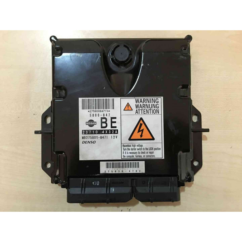 ECU MOTOR DENSO MB275800-8471 NISSAN 237104X32A ECU MOTOR DENSO MB275800-8471 NISSAN 237104X32A