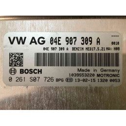 ECU MOTOR BOSCH MED17.5.21 0261S07726 VAG 04E907309A