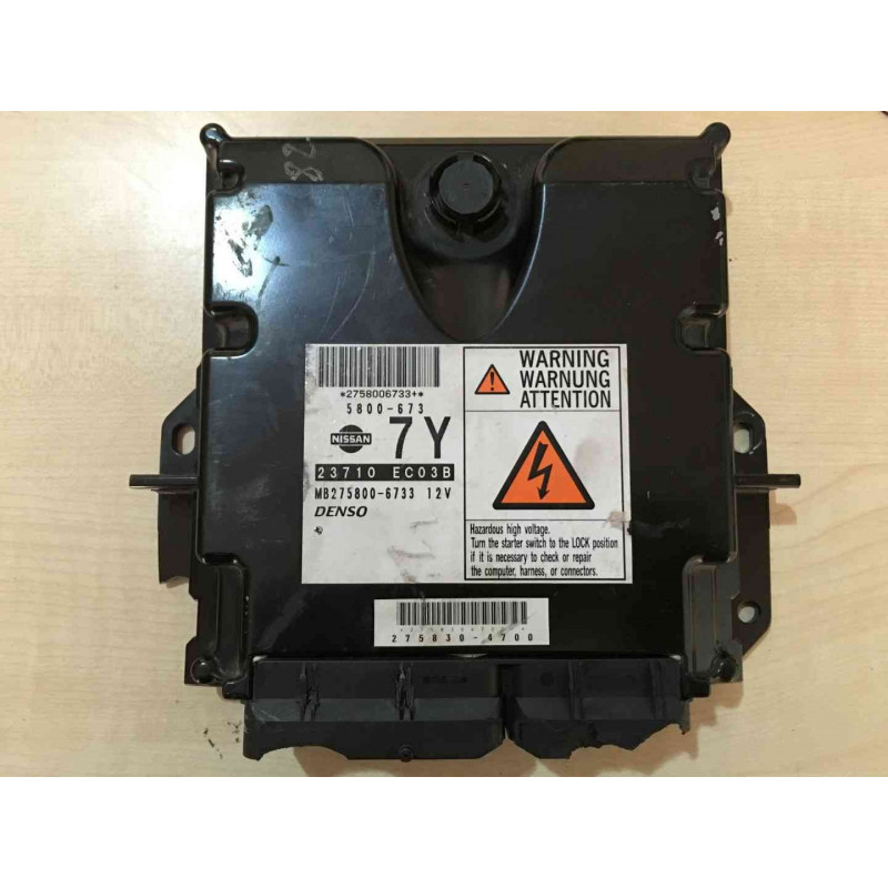 ECU MOTOR DENSO MB275800-6733 NISSAN 23710EC03B