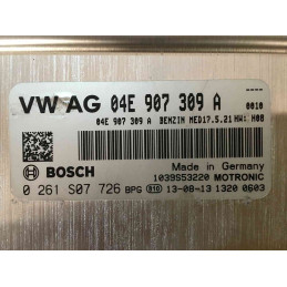 ECU MOTOR BOSCH MED17.5.21 0261S07726 VAG 04E907309A