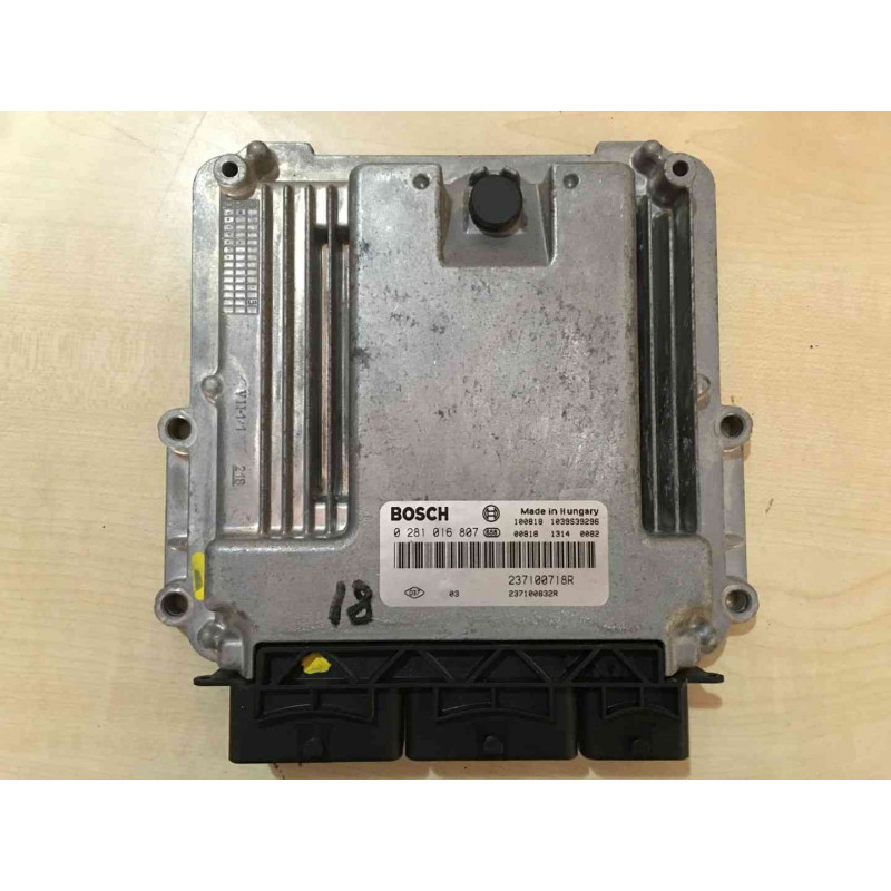 ECU MOTOR BOSCH EDC17C11-3.30 0281016807 RENAULT 237100718R