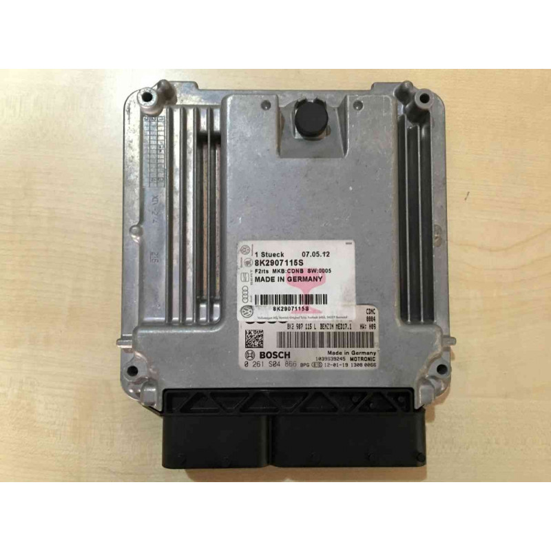 ECU MOTOR BOSCH MED17.1 0261S04866 VAG 8K2907115L