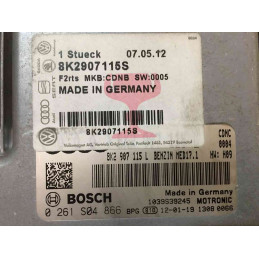 ECU MOTOR BOSCH MED17.1 0261S04866 VAG 8K2907115L