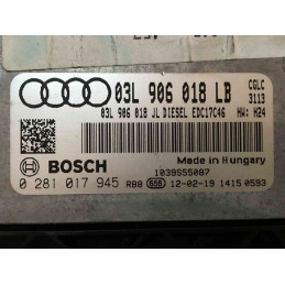 ECU MOTOR BOSCH EDC17C46-2.22 0281017945 VAG 03L906018LB