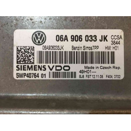 ECU MOTOR SIEMENS VDO SIMOS 7PP 5WP4076401 VAG 06A906033JK