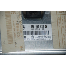 ECU BOSCH ME7.5.10 0261207678 SEAT AROSA I (6H) 1.4i 44KW 60CV AUD 030906032DK - CON INMOVILIZADOR ANULADO (INMO / IMMO OFF)