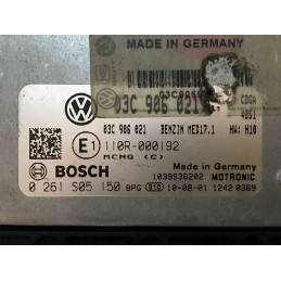 ECU MOTOR BOSCH MED17.1 0261S05150 VAG 03C906021D