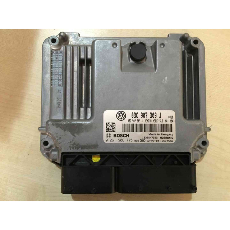 ECU MOTOR BOSCH MED17.5.5 0261S06775 VAG 03C906309J