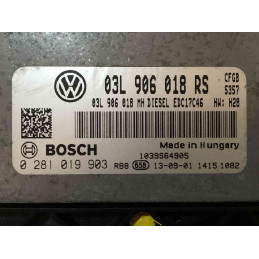 ECU MOTOR BOSCH EDC17C46-2.5 0281019903 VAG 03L906018RS