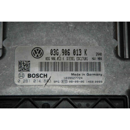 ECU BOSCH EDC17U01-4.41 0281014883 SEAT IBIZA IV (6J) 1.9 TDI 77KW 105HP L4 8V BLS MT 03G906013K / SW 2940 - 1037395434