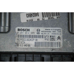 ECU MOTOR BOSCH EDC16C34 0281012985 PSA 9661204380