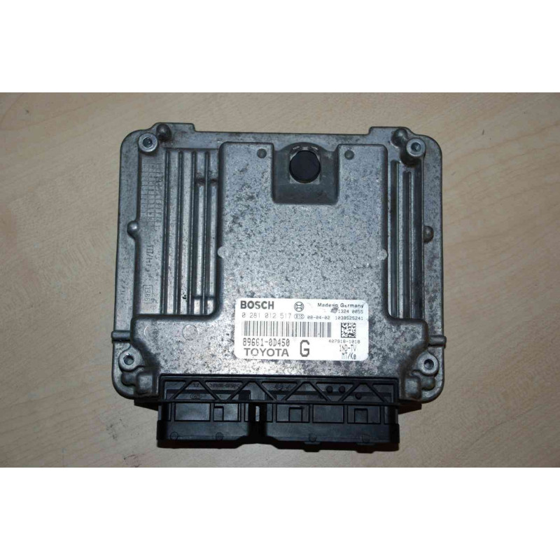 ECU MOTOR BOSCH EDC16C10 0281012517 TOYOTA 89661-0D450