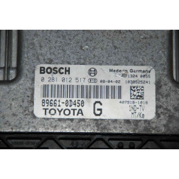 ECU MOTOR BOSCH EDC16C10 0281012517 TOYOTA 89661-0D450