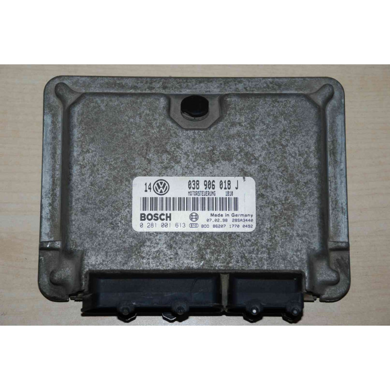 ECU MOTOR BOSCH EDC15V-5.35 0281001613 VAG 038906018J