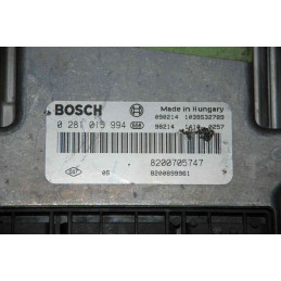 ECU MOTOR BOSCH EDC16C36-3.4 0281015994 RENAULT 8200635663