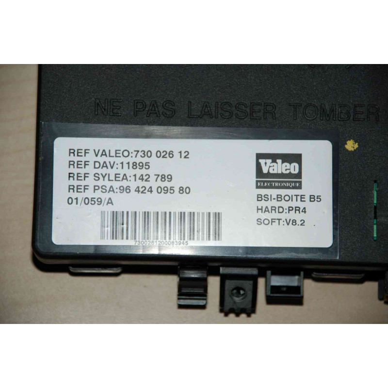 BSI VALEO 73002612 PSA 9639087580 BSI VALEO 73002612 PSA 9639087580