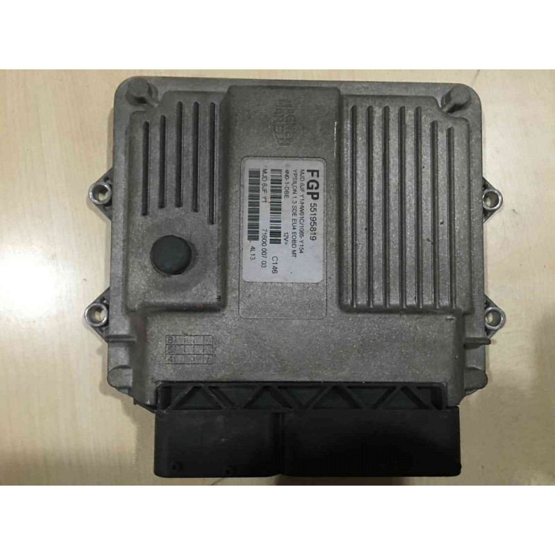 ECU MOTOR MAGNETI MARELLI MJD 6JF.Y1 7160000703 LANCIA 55195819