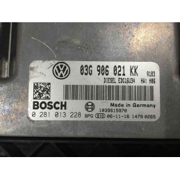 ECU MOTOR BOSCH EDC16U34-3.42 0281013228 VAG 03G906021KK