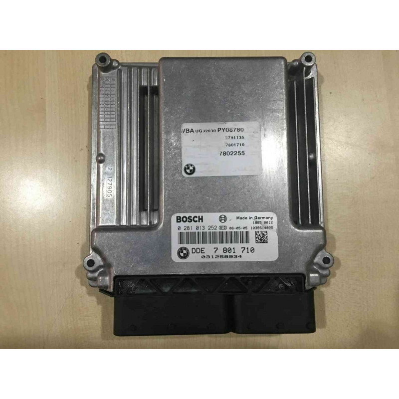 ECU MOTOR BOSCH EDC 16C35-2.12 0281013252 BMW 7801710