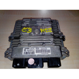 ECU SIEMENS SID 802 5WS40021F-T CITROEN C3 I 1.4 HDI 68CV HW 9643455080 SW 9647202380 - CON INMOVILIZADOR ANULADO (INMO OFF)