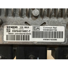 ECU MOTOR SIEMENS SID 801A 5WS40146C-T PSA 9647423380