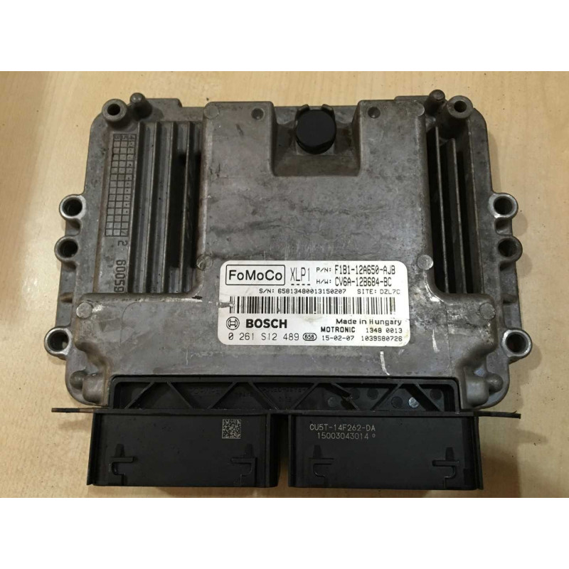 ECU MOTOR BOSCH MED17.0.1 0261S12489 FORD F1B1-12A650-AJB